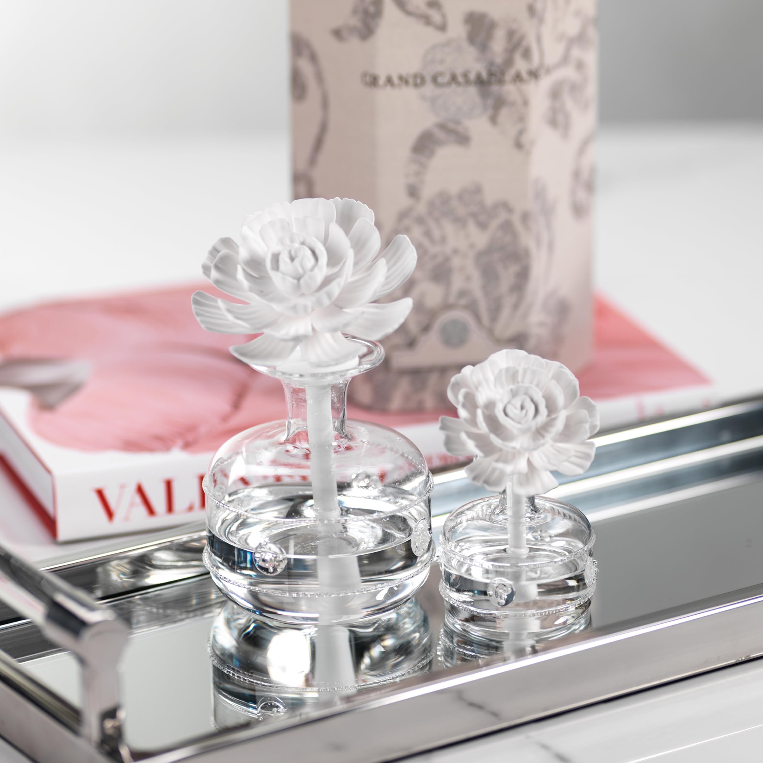 Amazon.com: Zodax - Grand Casablanca Porcelain Diffuser - Peony